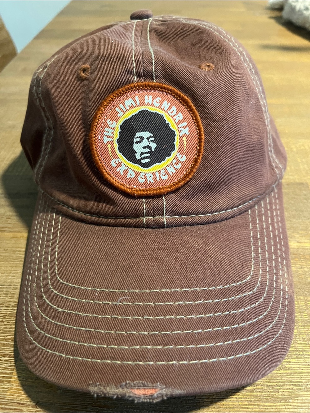 Jimi Hendrix Brown Baseball Cap